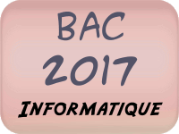 Bac 2017 informatique